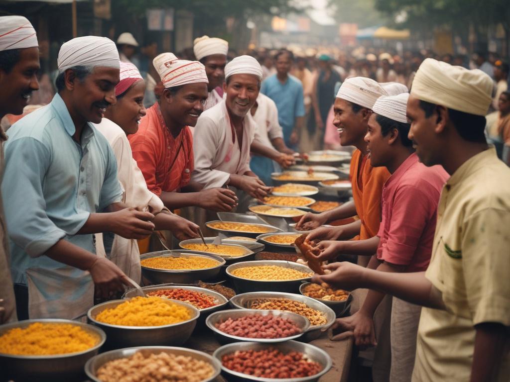 Bogra food festival, local chefs, street food, community event